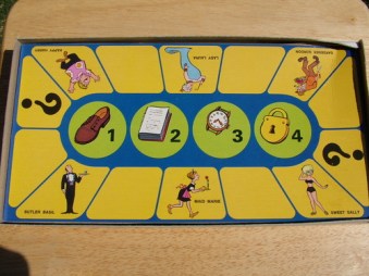 The Amazing Chan and the Chan Clan - Game board